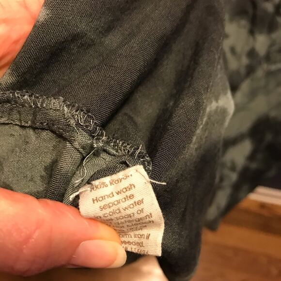 Pink & Gray Boho Maxi Dress S/M - Picture 8 of 12